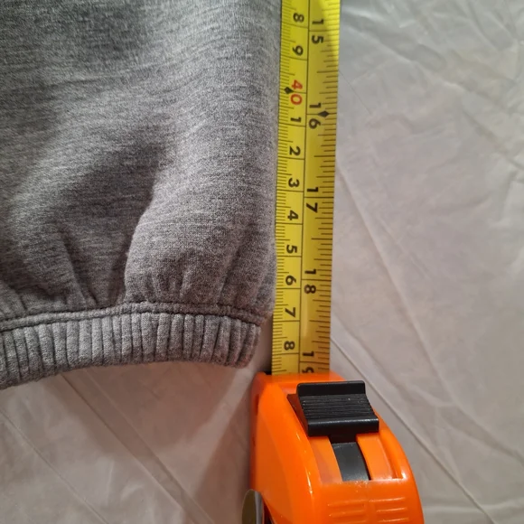 Spanx NWOT Light Gray Women's Cropped XS Lined Hoodie - Picture 7 of 10